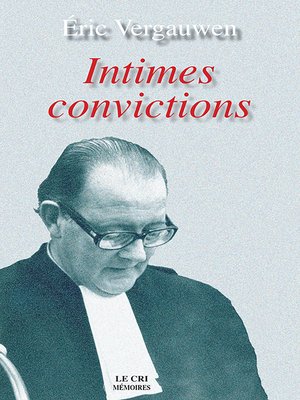 cover image of Intimes convictions